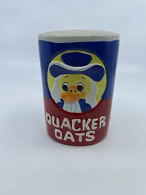 Quacker  Oats Piggy Bank Joke Company Ceramic • $6.38