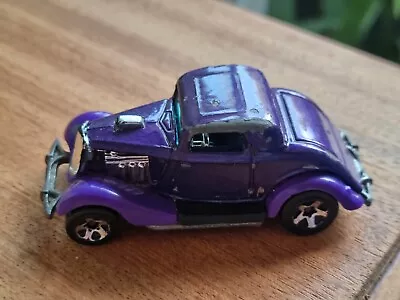 1979 Hot Wheels Ford Hot Rod Purple 2 3/4  Toy Diecast Car Vehicle  • $15