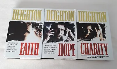 £19.99 • Buy Len Deighton. Faith, Hope, Charity. Trilogy 1st Edition Hardbacks Set 1994/95/96