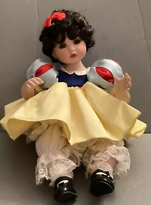 Marie Osmond Disney Snow White 65th Anniversary Toddler Doll With COA • $49.99