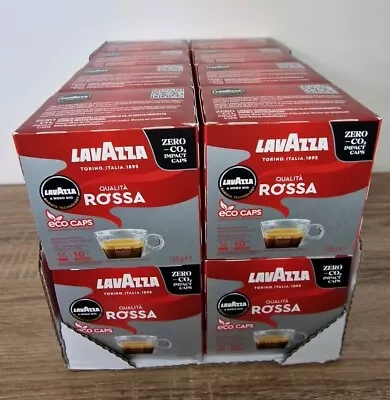 £54.99 • Buy 256 X Lavazza Qualita Rossa, A Modo Mio Coffee Machine Pods - Bb 11/2023