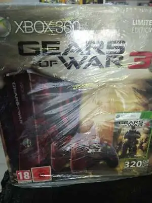 $899 • Buy Xbox 360 S Gears Of War 3 Console Limited Edition 320GB Sealed New