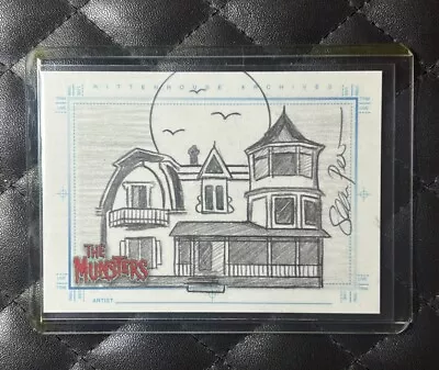 2004 Rittenhouse The Munsters Munsters House Sean Pence Artist Sketch Card • $0.99