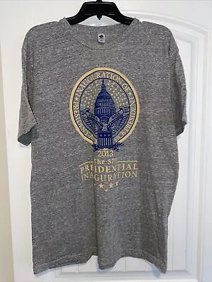 President Obama The 57th Presidential Inauguration T Shirt XL Gray • $12