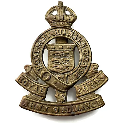 £6.99 • Buy Original WW2 Royal Army Ordnance Corps RAOC Cap Badge
