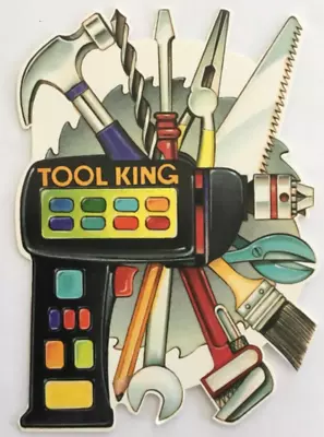 Marcel Schurman- Father's Day- For Anyone- Tool King- Die Cut • $3.95