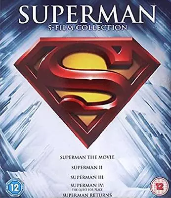 The Superman Movie Anthology [DVD] [1978] - DVD  A6VG The Cheap Fast Free Post • £3.49