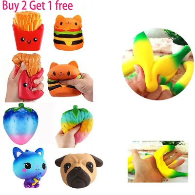 $10.71 • Buy Rubber Popcorn Squeeze Pinch Toys Slow Rebound Antistress Hold In Hand Kids Gift