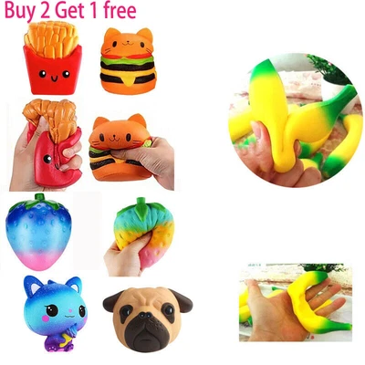 Rubber Popcorn Squeeze Toys Slow Rebound Antistress Hold In Hand Kids Gifts • $11.54