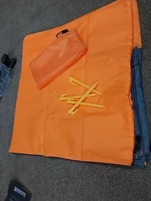 £5 • Buy Multipurpose Ground Sheet With Pegs