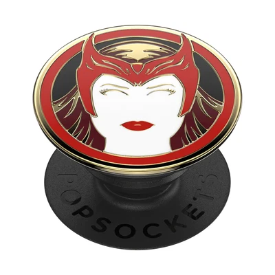 $36.95 • Buy PopSockets PopGrip Phone Grip Stand Mount Holder Swap - Enamel Scarlet Witch