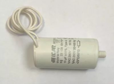 10uF 250V Lighting Capacitor C/w Leads • £6.90