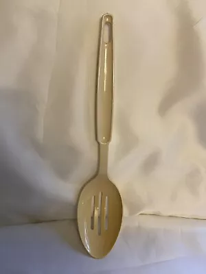 Vintage Ecko Tan Nylon Plastic Slotted Kitchen Spoon Utensil • $12.50