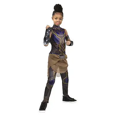 Jazwares Black Panther Shuri Girls 3-PC Jumpsuit & Bands Halloween Costume: S-L • $16.99