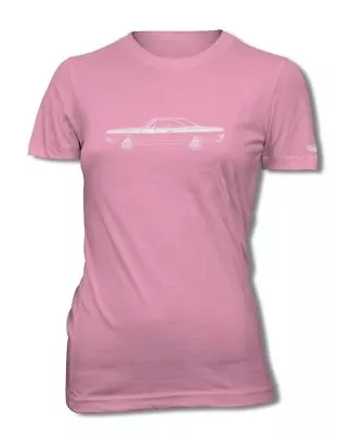 1969 Plymouth Road Runner Coupe T-Shirt - Women - Side View • $24.90