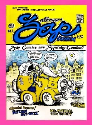 Zap Comix #1 1967 Robert Crumb  Underground Comix Nm • $29.25