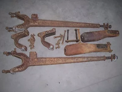 78-79 Ford Truck F150 Bronco Radius Arms Dual Quad Shock Front 4x4 OEM 1978 1979 • $999.99