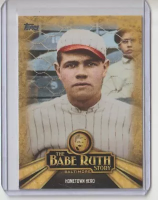 2015 Topps The Babe Ruth Story Babe Ruth #BR-2 HOF • $2.50