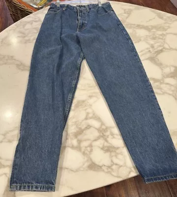Vintage Georges Marciano For Guess Womens 31 High Rise Zip Ankle Medium Wash 90s • $30
