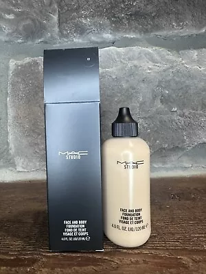 Mac Studio Face & Body Foundation C2 - Jumbo Size 120mL / 4.0 Oz. New • $34.99