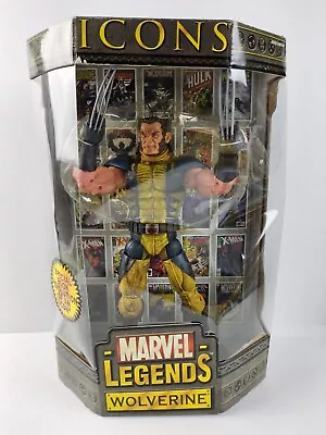 Wolverine UNMASKED Variant 2006 12  ToyBiz MARVEL LEGENDS Icon Series NEW • $46.71