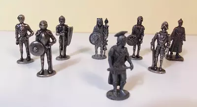 Kinder Metal Military Figures Collection Of Eight • £5