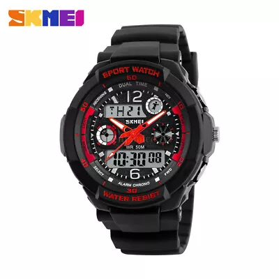 2024 HOT SKMEI Men Sport Watch Student Boys Fashion LED Digital Watches Gifts • $30.72