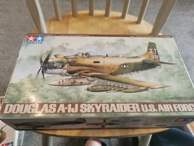 Tamiya 1/48 Douglas A-1J SKYRAIDER U. S. AIR FORCE. Model Kit See Description • £19.99