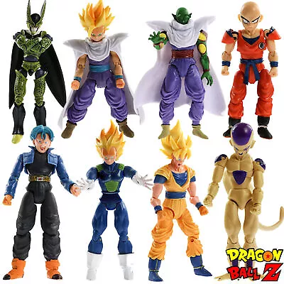  8Pcs/Set Dragonball Z Dragon Ball DBZ Joint Movable Action Figures Kids Toys  • £28.39