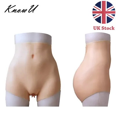 Silicone Panty Thicken Hip Underwear Vagina Pant For Transgender Crossdresser • £68.99