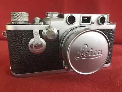 1954 Leica IIIf & 1958 Leitz Elmar 5cm F2.8 Lens • $1950