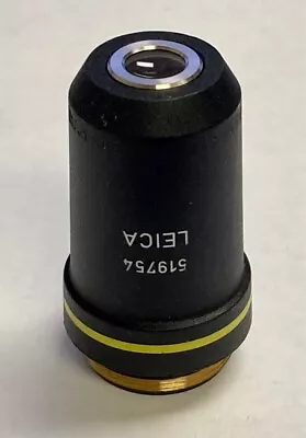 $20 • Buy Leica Microscope 519754 Objective Lens 10X/0.25 Achro 160/- RMS