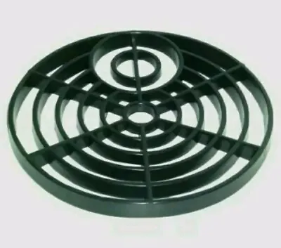 £3.49 • Buy Round Drain Cover Gully Grid Grate Drain Cover Downpipe Plastic 6  Drainage Pipe
