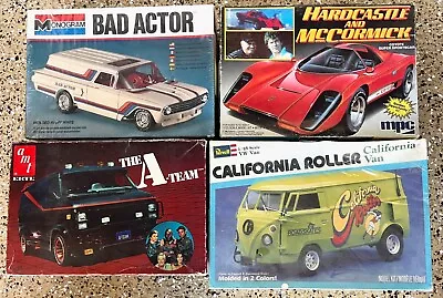 Bad Actor Hardcastle And McCormick The A-Team California Roller Model Kits AMT • $150