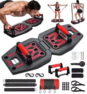 Gym Exercise Equipment - Portable Workout System 17 Fitness Accessories • $55.41