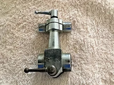 RARE LORCH STYLE  WATCHMAKERS LATHE TAILSTOCK WITH 10.5mm OPENING FOR REPAIR • $145