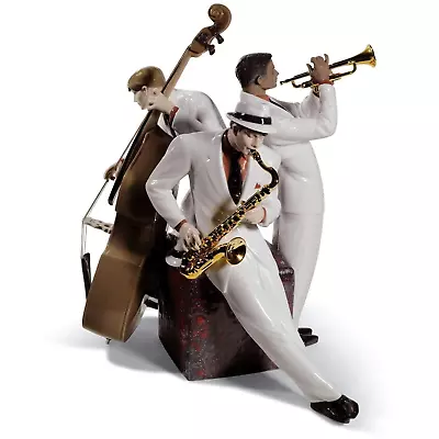 Lladro Jazz Trio Figurine 01008568 • $3255