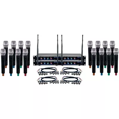 VocoPro DIGITAL-ACAPELLA-16 UHF Wireless Handheld Microphone System 197881536 OB • $1183.20