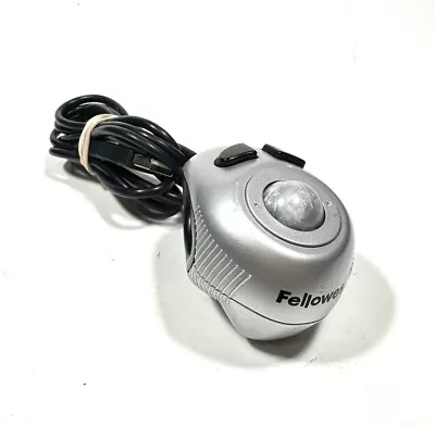 Fellowes Micro Trac 99928 Trackball Handheld Mouse Wired USB 3 Button FDM-G62 • $22