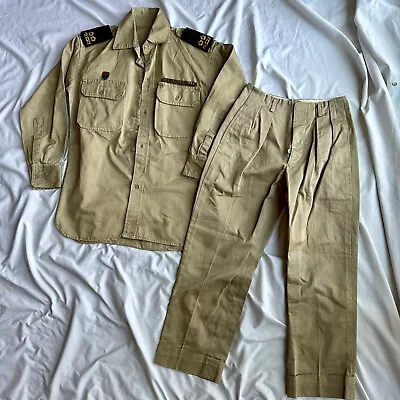 Original ARVN Colonel Uniform Shirt & Pants Vietnam War Medals Pins • $680