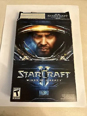 Starcraft II 2 Wings Of Liberty PC DVD Windows XP / Mac RTS Strategy Game • $0.99