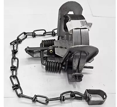 (PK1) Duke # 2 CS Coil Spring Trap 0490 Coyote Bobcat Fox Lynx Trapping • $19.95