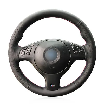 Steering Wheel Cover For BMW M3 M5 E36 E46 E39 E53 X5 330i 540i 525i 530i 330Ci • $48.29