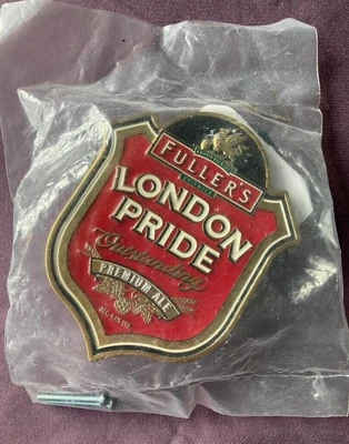 £2.99 • Buy Fullers Brewery London Pride Hard Plastic Beer Pump Clip Front Badge 