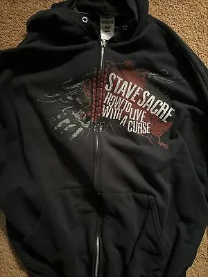 Stavesacre Band Black Sweatshirt Hoodie Shirt Size XL POD Project 86 Rock • $59.99