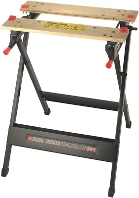 £37.69 • Buy BLACK+DECKER Workmate, Work Bench Tool Stand Saw Horse Dual Clamping 1 - Pack 