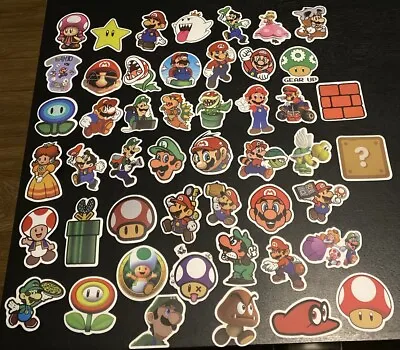 100pcs Super Mario Goku Dragon Ball Stickers Wall Decal Art Home Decor Etc • $12.99