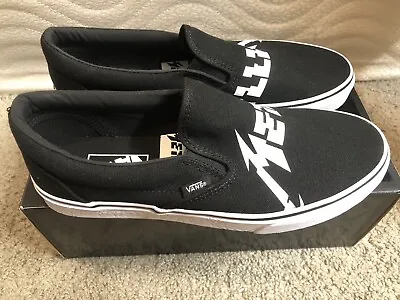 Vans Metallica Classic Slip-On Shoes Size 8.5 Brand New. • $100