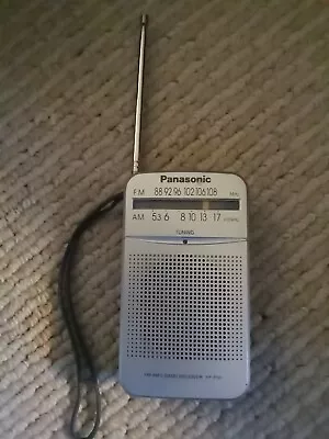 Panasonic FM/AM Portable Pocket Radio (RF-P50D) • $15