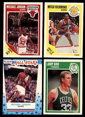 1989-90 Fleer Basketball COMPLETE SET Richmond HOF RC Michael Jordan • $0.99